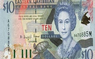 Курс восточно-карибского доллара к рублю и доллару на сегодня