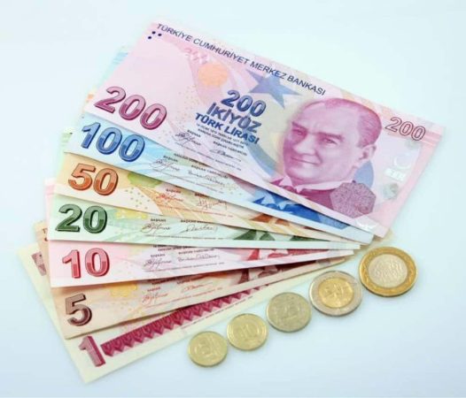 бумажные деньги Турции